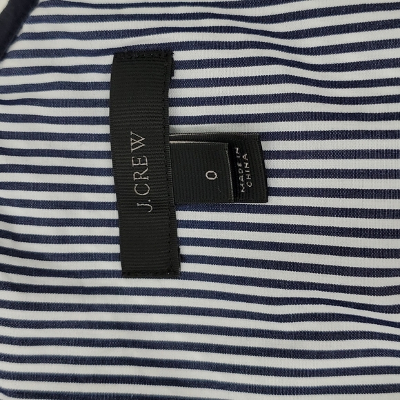 J. Crew One Shoulder Ruffle Top, Size 0 - Picture 9 of 11